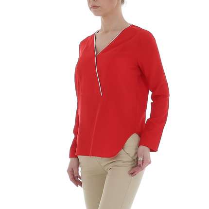 Damen Bluse von GLO STORY - red