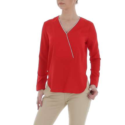Damen Bluse von GLO STORY Gr. S/36 - red