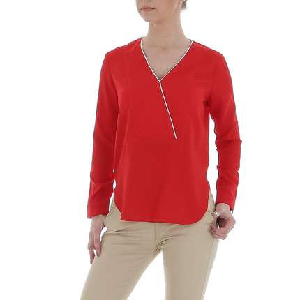 Damen Bluse von GLO STORY Gr. XL/42 - red