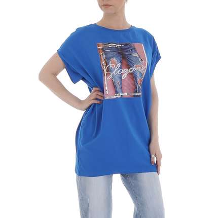 Damen T-Shirt von GLO STORY - blue