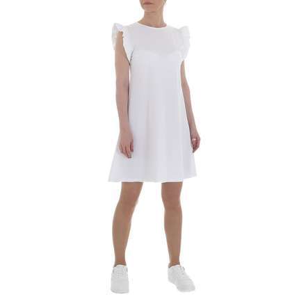 Damen Sommerkleid von GLO STORY Gr. L/40 - white