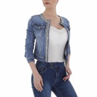 Damen Jeansjacke von M.Sara - blue