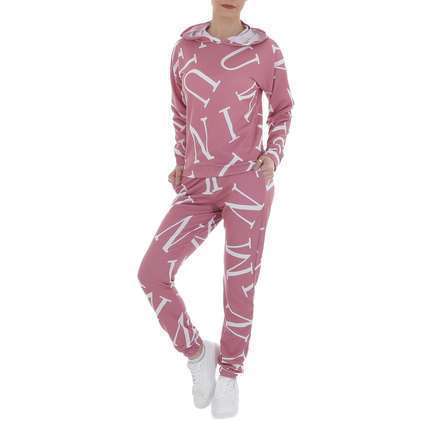 Damen Jogging- & Freizeitanzug von METROFIVE Gr. M/38 - rose