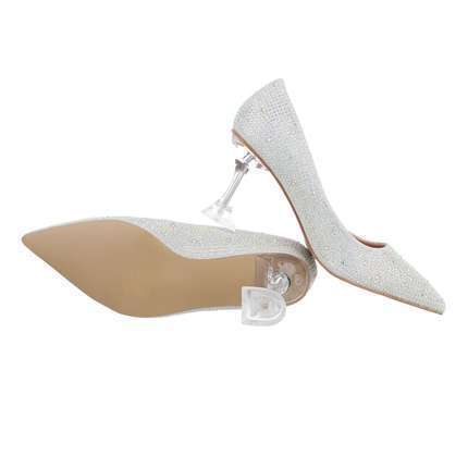 Damen Klassische Pumps - silver