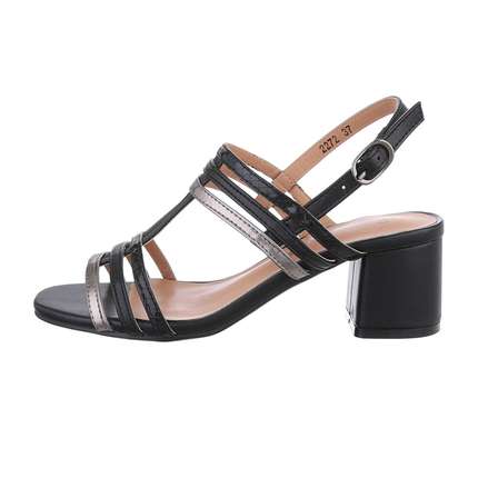 Damen Sandaletten - black - 12 Paar