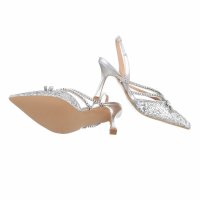 Damen Sandaletten - silver