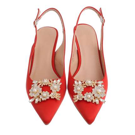 Damen High-Heel Pumps - red