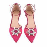 Damen High-Heel Pumps - fushia