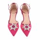 Damen High-Heel Pumps - fushia