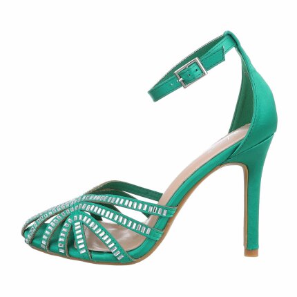 Damen Sandaletten - green - 12 Paar