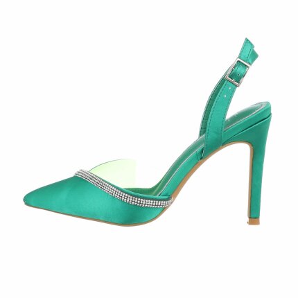 Damen Sandaletten - green - 12 Paar