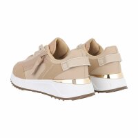 Damen Low-Sneakers - brown
