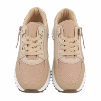 Damen Low-Sneakers - brown
