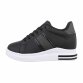 Damen Low-Sneakers - black Gr. 36