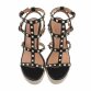 Damen Keilsandaletten - black