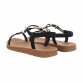 Damen Flache Sandalen - black