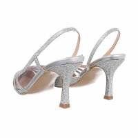 Damen High-Heel Pumps - silver