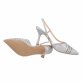 Damen High-Heel Pumps - silver