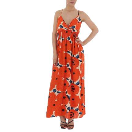 Damen Maxikleid von Emma & Ashley Gr. L/40 - orange