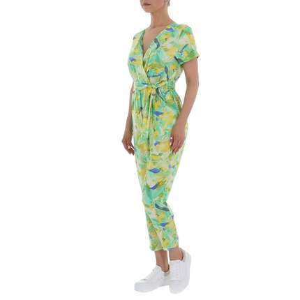 Damen Langer Jumpsuit von Emma & Ashley - green