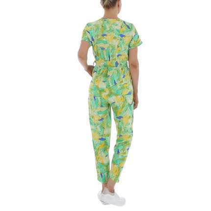 Damen Langer Jumpsuit von Emma & Ashley - green