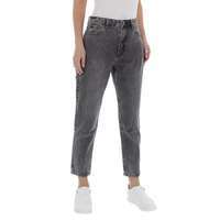Damen High Waist Jeans von Laulia - grey