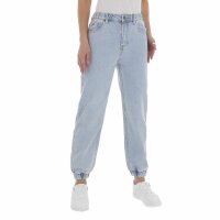 Damen High Waist Jeans von Laulia - L.blue