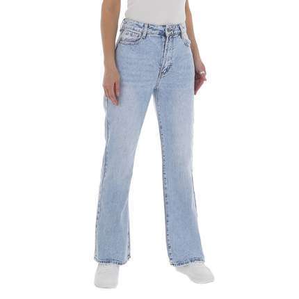 Damen Straight Leg Jeans von Laulia - L.blue