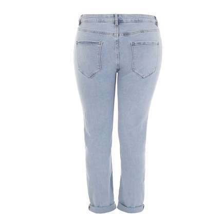 Damen High Waist Jeans von Laulia - L.blue