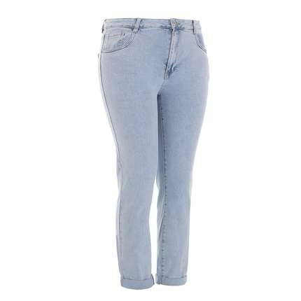 Damen High Waist Jeans von Laulia - L.blue