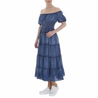 Damen Maxikleid von LEEZIO - blue