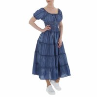 Damen Maxikleid von LEEZIO - blue
