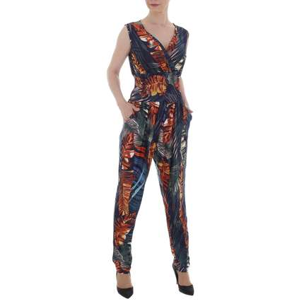 Damen Langer Jumpsuit von LEEZIO - multi