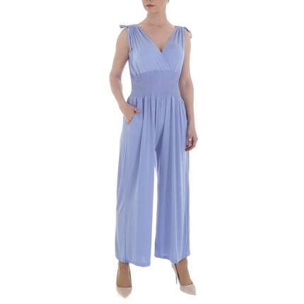 Damen Langer Jumpsuit von LEEZIO - violet