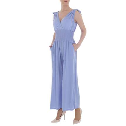 Damen Langer Jumpsuit von LEEZIO - violet