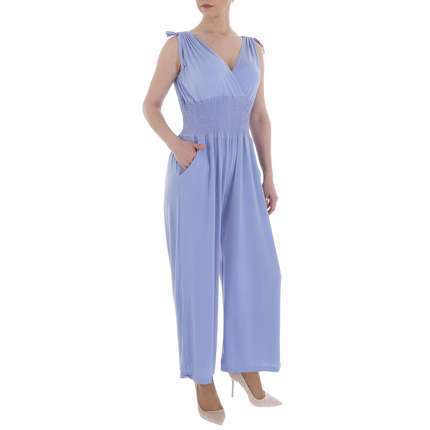 Damen Langer Jumpsuit von LEEZIO - violet