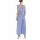 Damen Langer Jumpsuit von LEEZIO - violet
