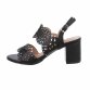 Damen Sandaletten - black - 12 Paar