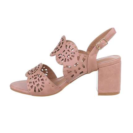 Damen Sandaletten - pink - 12 Paar