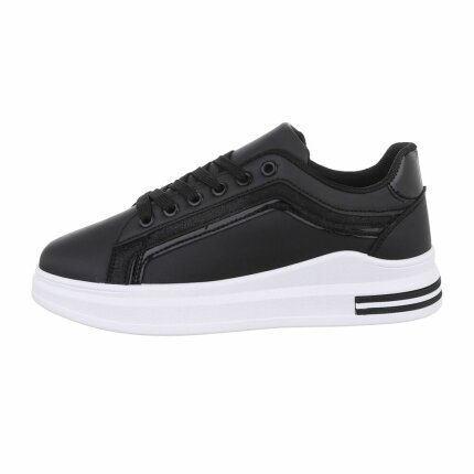 Damen Low-Sneakers - black Gr. 41
