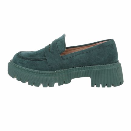 Damen Slipper - green