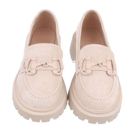 Damen Slipper - beige