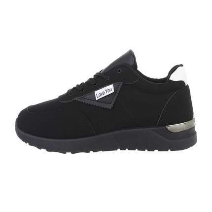 Damen Low-Sneakers - black