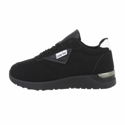 Damen Low-Sneakers - black - 12 Paar