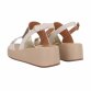 Damen Keilsandaletten - beige