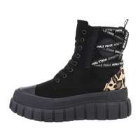 Damen Schnrstiefeletten - black