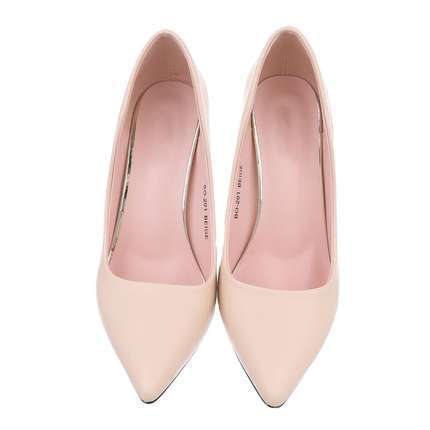 Damen High-Heel Pumps - beige