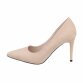 Damen High-Heel Pumps - beige Gr. 39