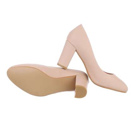 Damen High-Heel Pumps - apricot