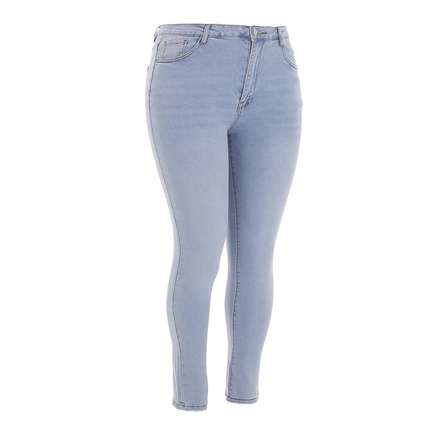 Damen Skinny Jeans von Laulia - L.blue